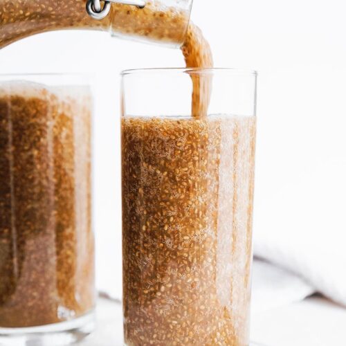 Home Brewed Chia Seed Kombucha Recipe Brew Buch