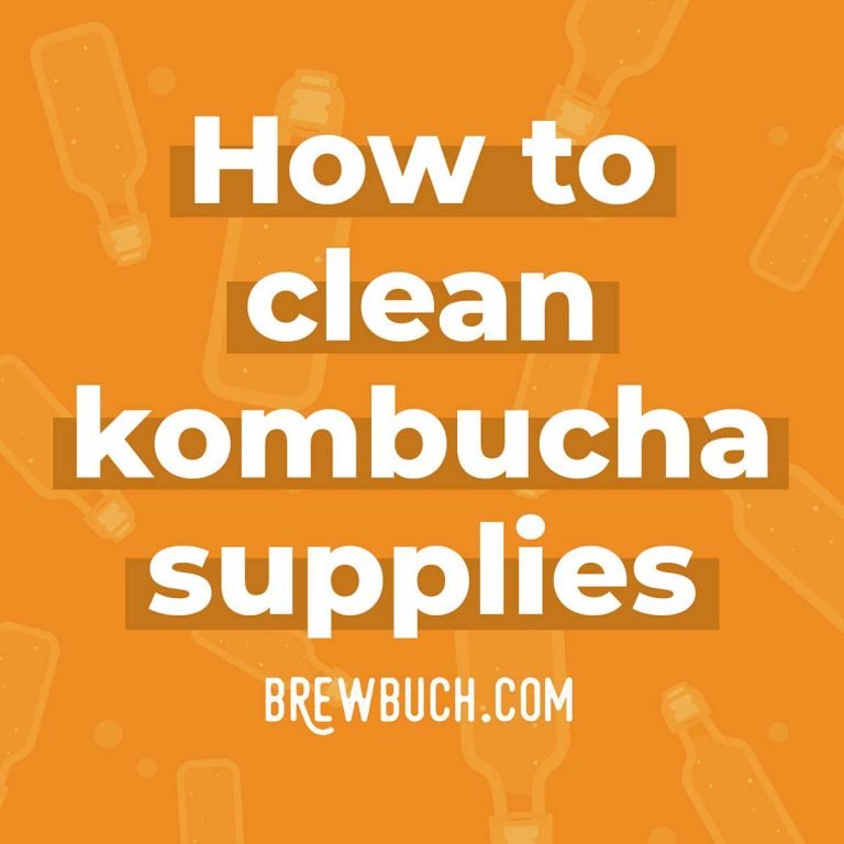 How To Clean Kombucha Bottles Sterilizing Supplies 101 Brew Buch