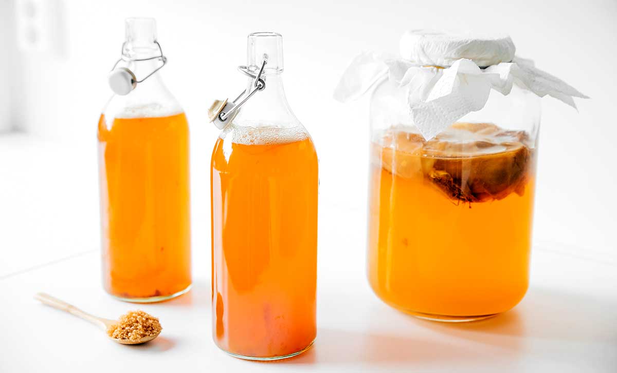 Homemade Cream Soda Kombucha Brew Buch