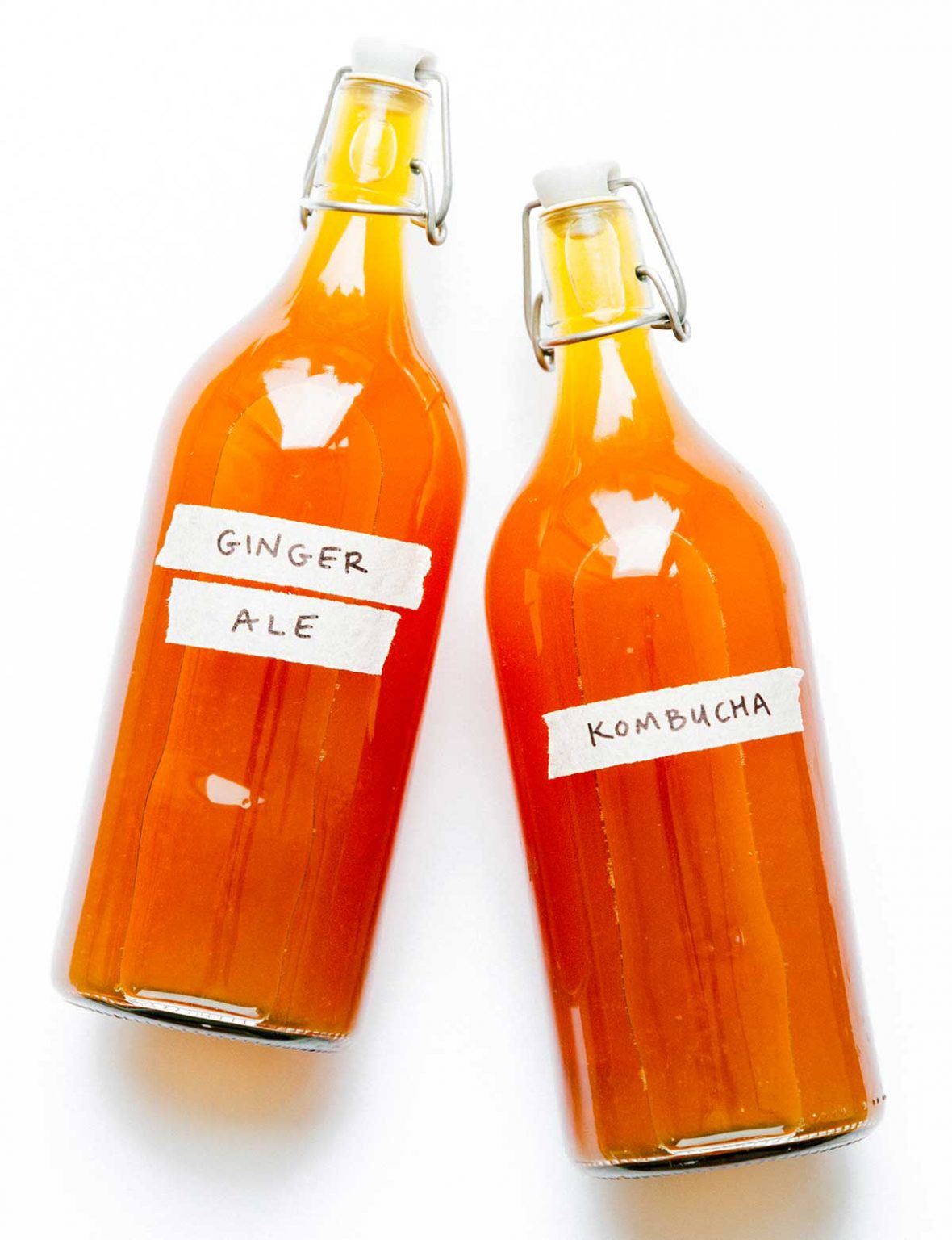 Homemade Ginger Ale Kombucha (Gingerade Copycat) Brew Buch