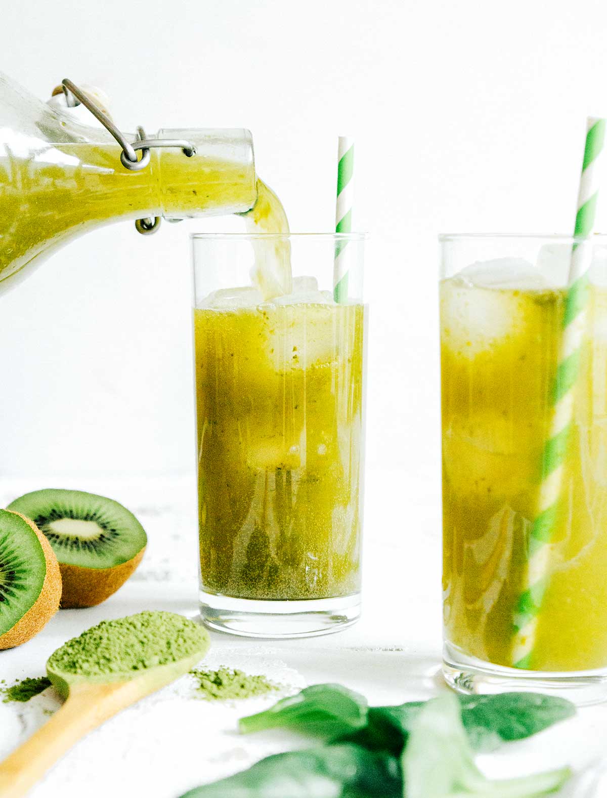 Homemade Green Goddess Kombucha Brew Buch