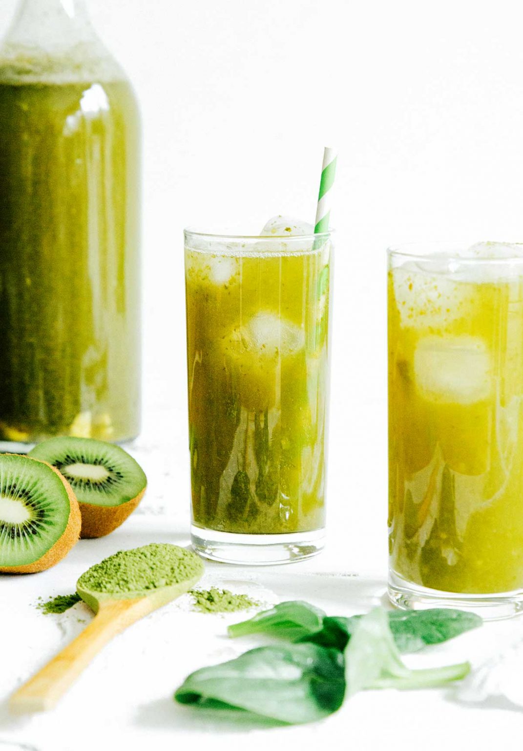 Homemade Green Goddess Kombucha Brew Buch