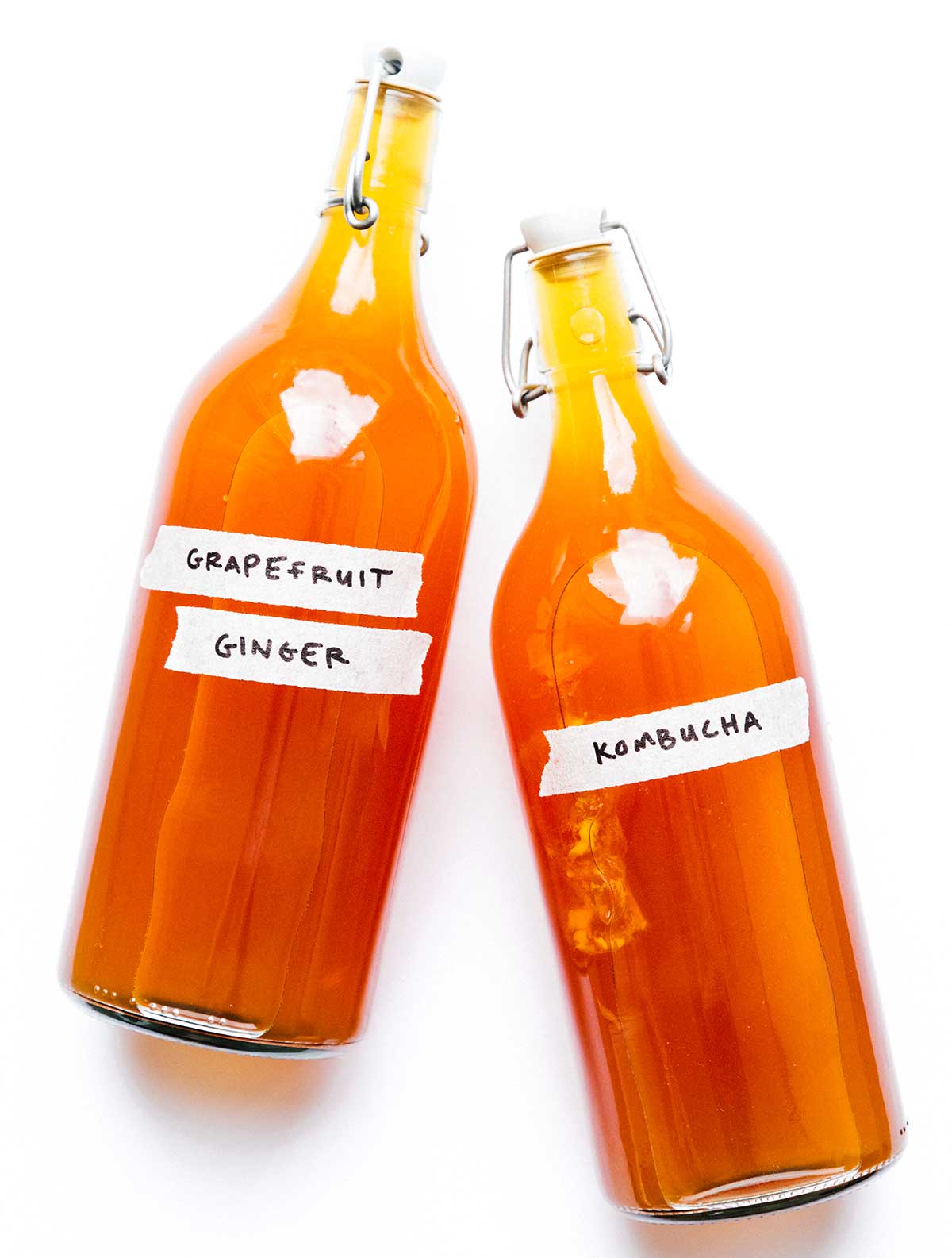 Ginger Grapefruit Kombucha (+ Flavoring Variations) Brew Buch