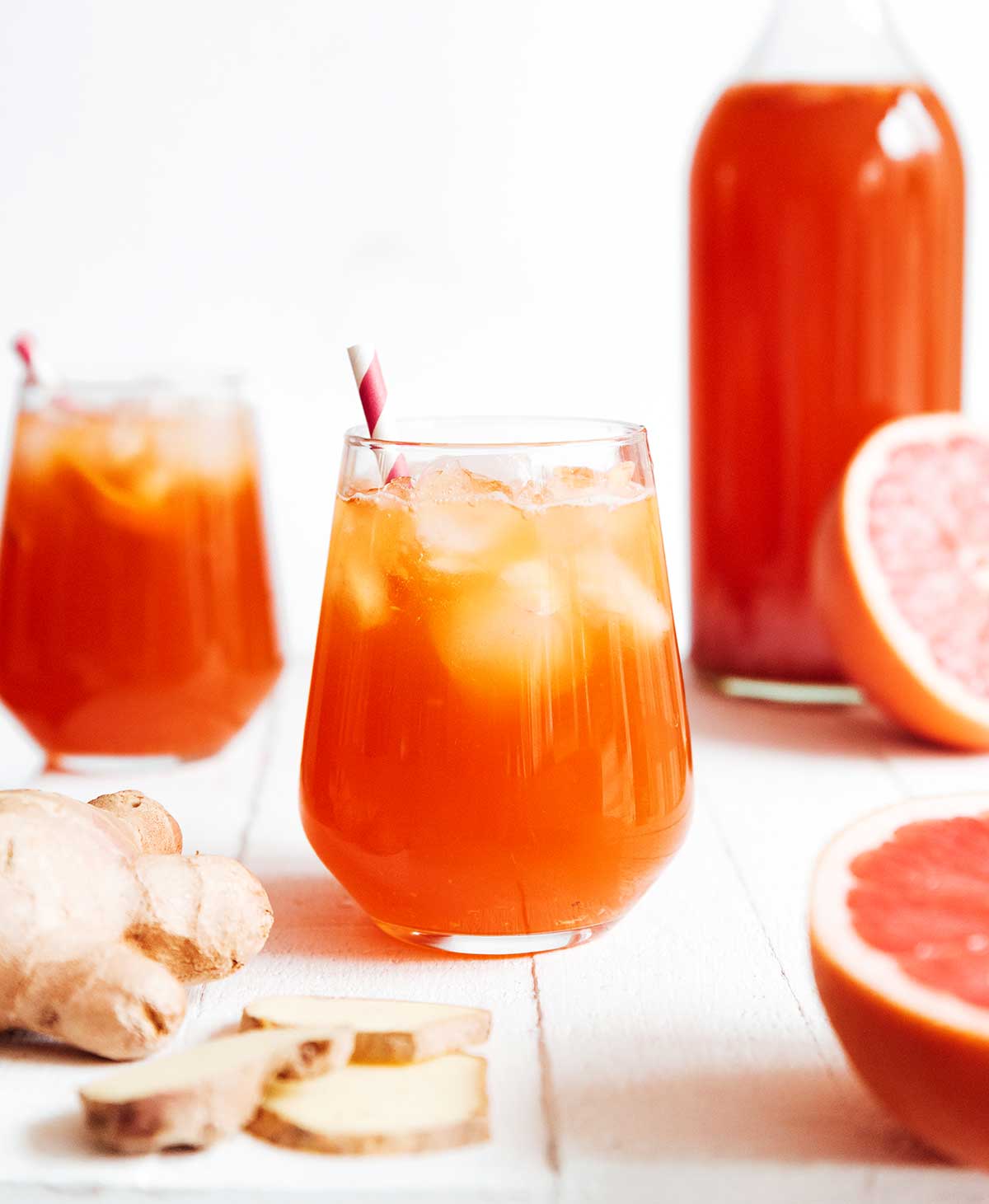 Ginger Grapefruit Kombucha (+ Flavoring Variations) Brew Buch