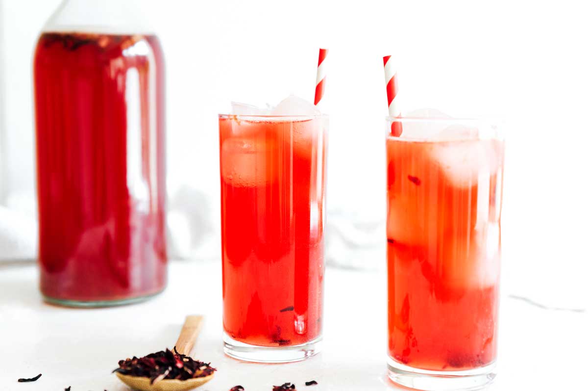How To Make Hibiscus Kombucha (1st or 2nd Fermentation)