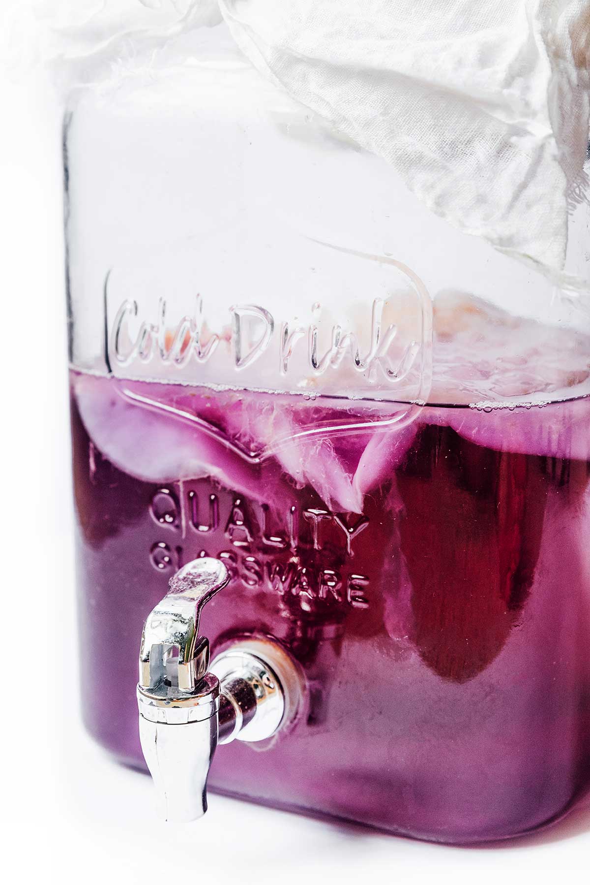 Butterfly Pea Flower Kombucha (1st and 2nd Fermentation Options) Brew