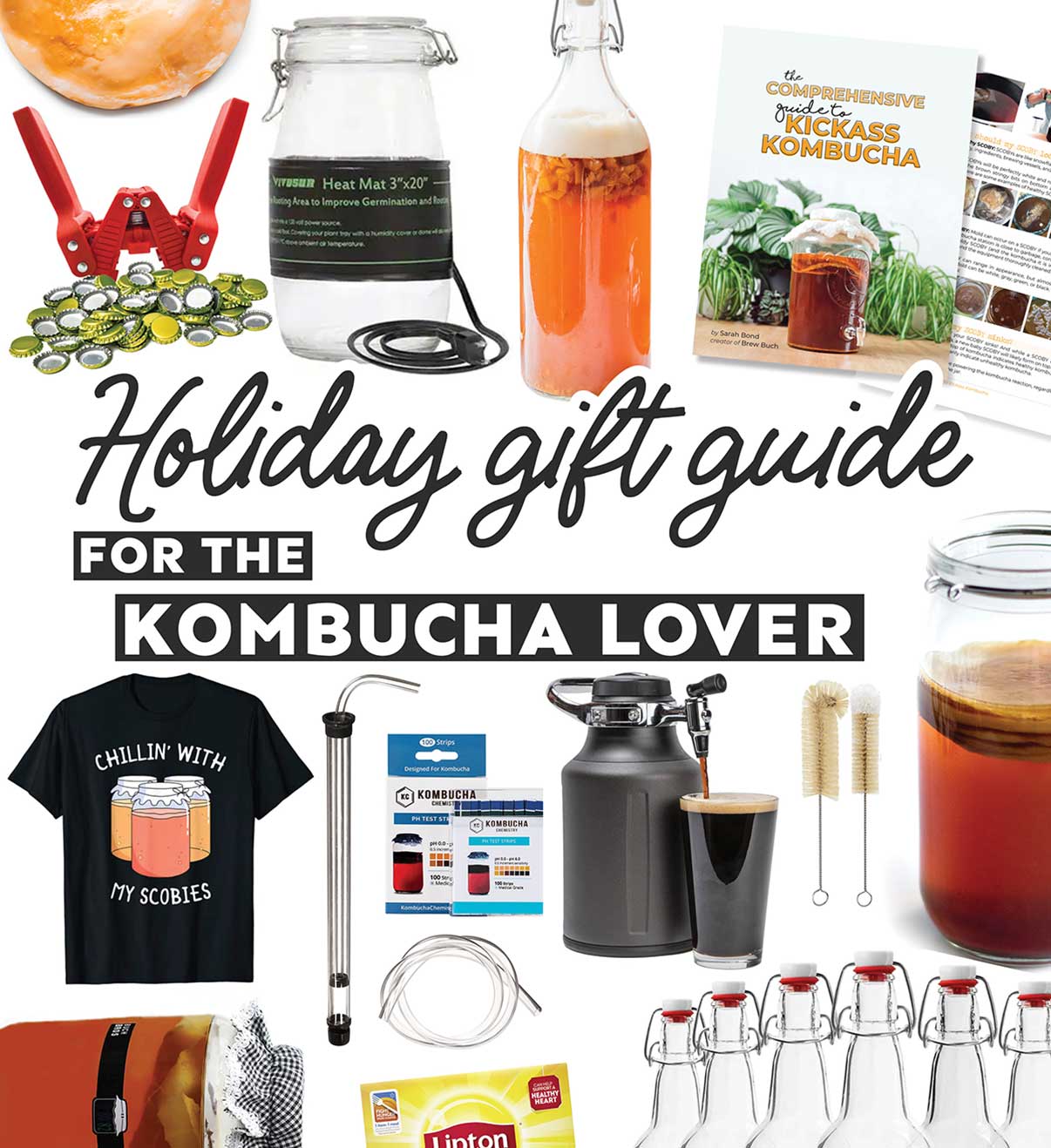 The BEST Kombucha Gifts: The Kombucha Lovers Gift Guide