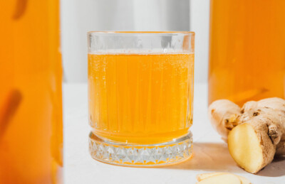 Easy Ginger Kombucha Recipe (Home Brewed) | Brew Buch